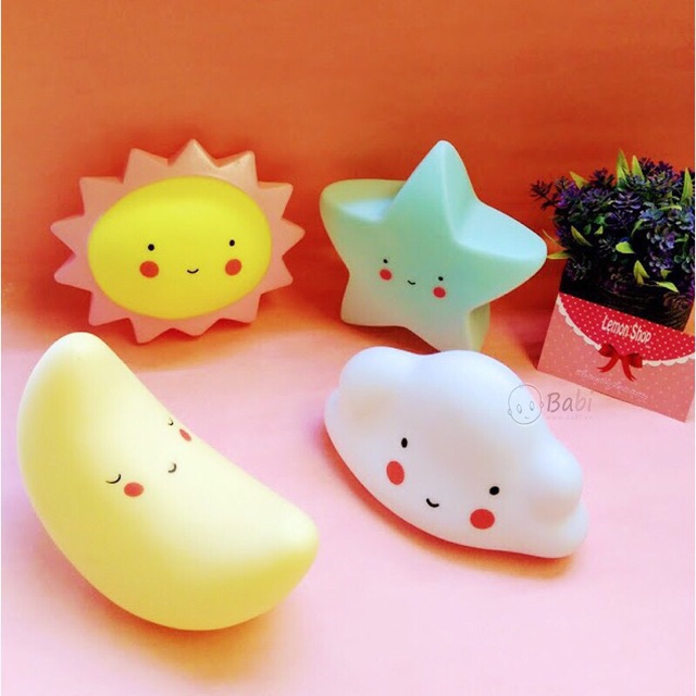 Đèn ngủ  siêu cute ( được chọn mẫu chọn màu nhá free ship nữa)