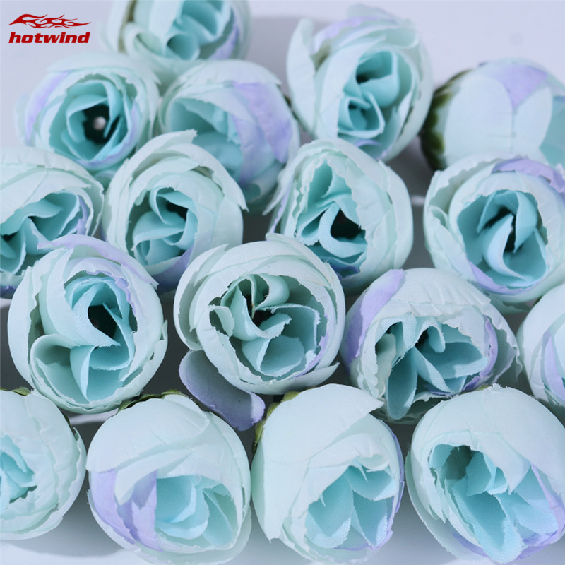 Nụ Hoa Hồng Giả 3cm Trang Trí Xinh Xắn HW