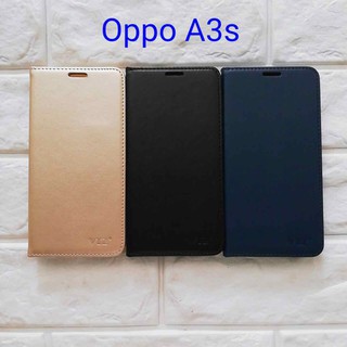 Bao da oppo a7, a5s, a3s, a1k da trơn cao cấp