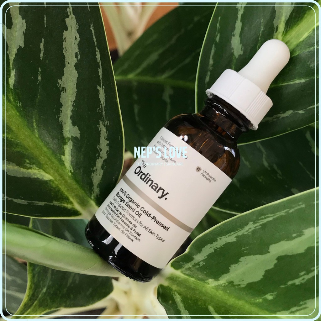 Tinh dầu dưỡng da hạt Lưu ly_100% Organic Cold-Pressed Borage Seed Oil_THE ORDINARY (BILL CANADA) 30ML | BigBuy360 - bigbuy360.vn