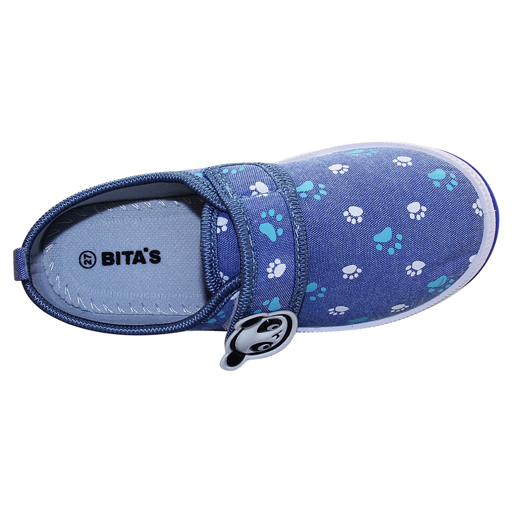 Giày vải bé trai Bita's GVBT.64 (Rêu + Xám + xanh dương)