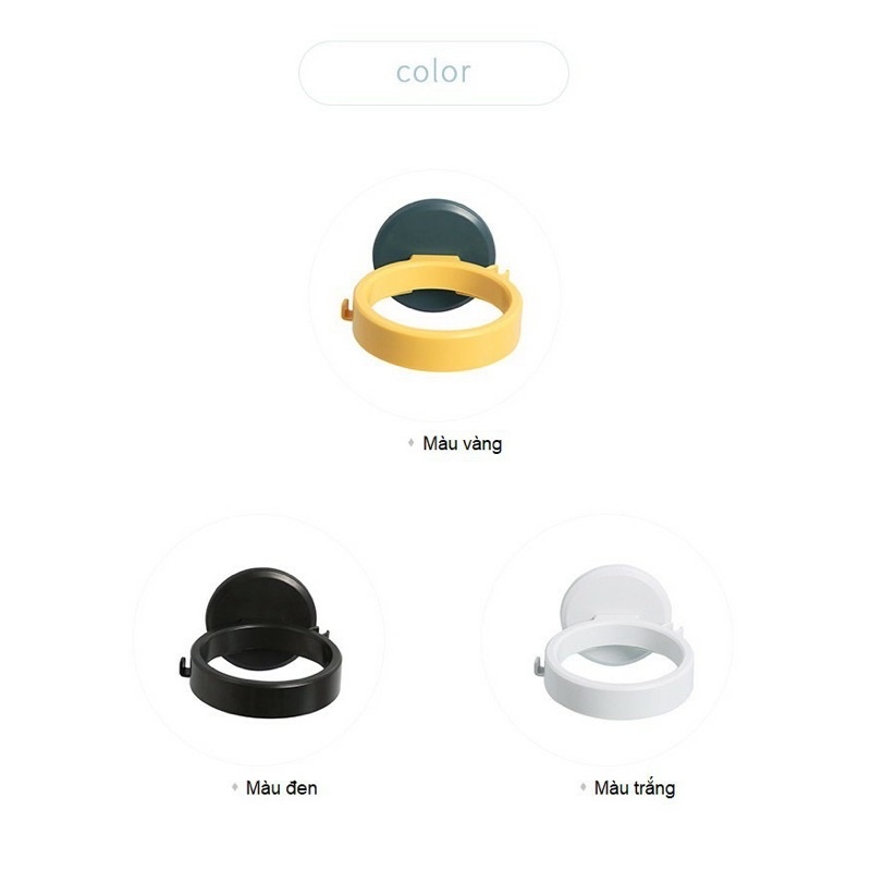 PVN31293 Móc treo máy sấy tóc đa năng dán tường siêu chắc, tiện lợi