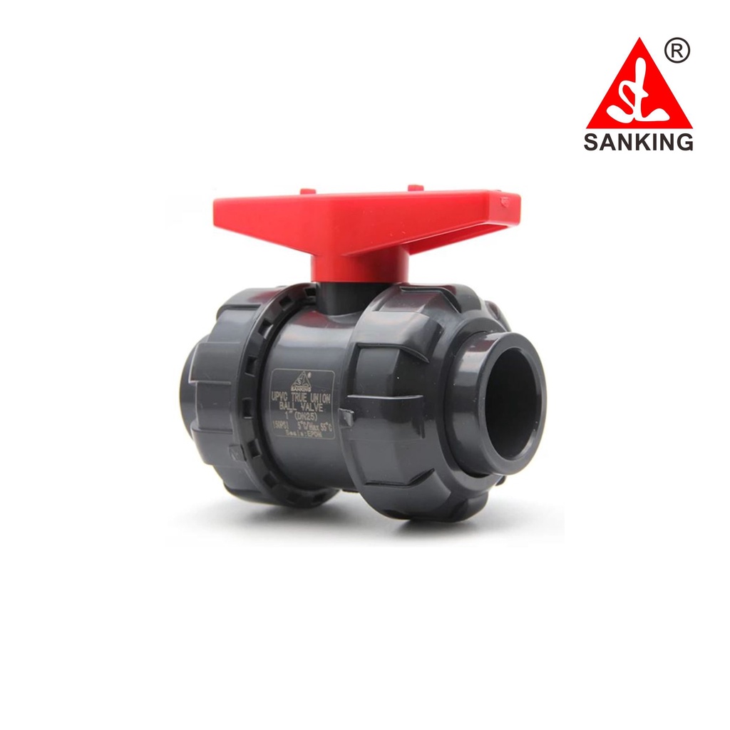 Van bi rắc co UPVC Cao Cấp Sanking phụ kiện ống nước bể cá SUỐI NHỎ