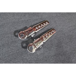 Gác chân sau Supper Cub inox đặc