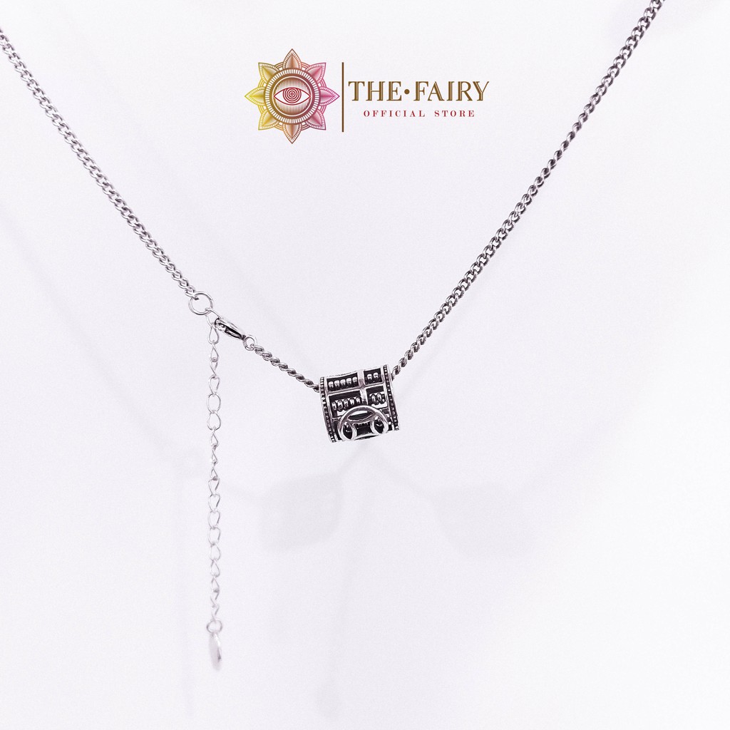 Dây chuyền bạc 925 The Fairy họa tiết kim mã [ DC15 ]