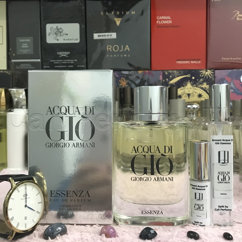 [Cali Perfume][Mẫu Thử][Dùng Là Thơm] Nước Hoa Mùa Hè Lưu Hương Lâu Dành Cho Nam Armani Acqua Di Gio Essenza