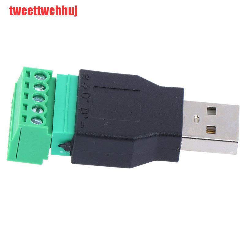 Đầu Nối Usb 2.0 Type A Male Sang 5p