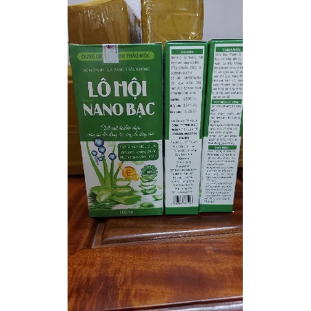 Lô hội nano bạc dung dịch vệ sinh phụ nữ 150ml date 2024