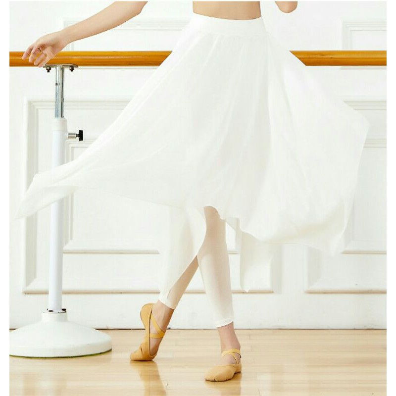 Quần legging liền tà váy dài múa cổ trang Q01 (sẵn màu đen) | BigBuy360 - bigbuy360.vn