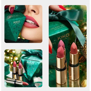 SET SON KIKO 3 CÂY MINI POWER LIPSTICK PHIÊN BẢN NOEL 2020