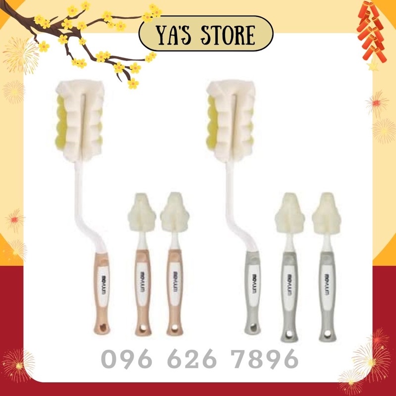 [Tạo Bọt] Cọ Mút Xốp Siêu Mềm Mịn Moyuum Chính Hãng