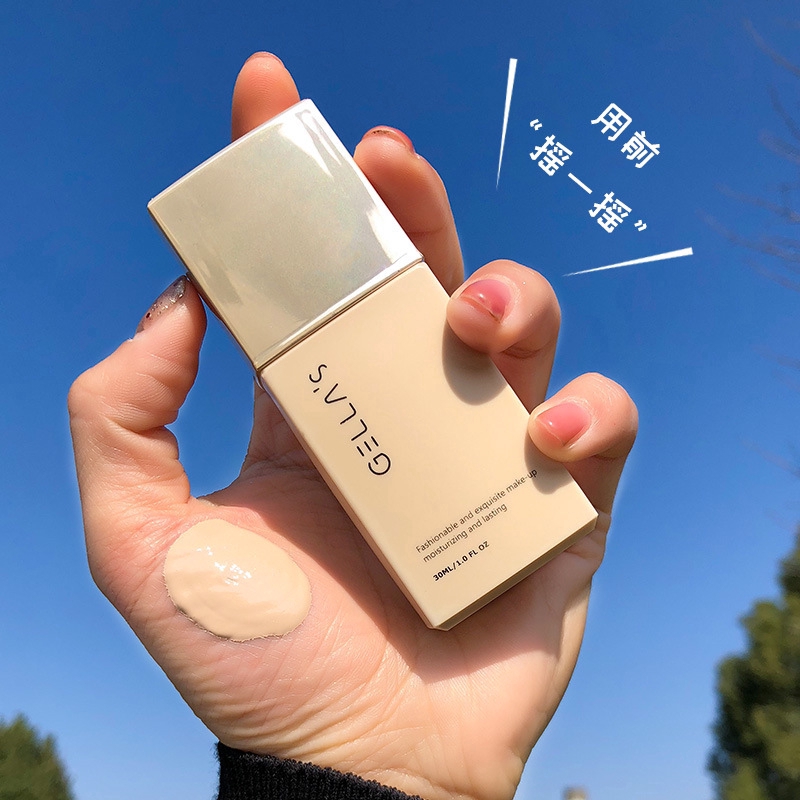 [Hàng mới về] Kem nền dạng lỏng GELLA'S che khuyết điểm dưỡng ẩm mịn như nhung