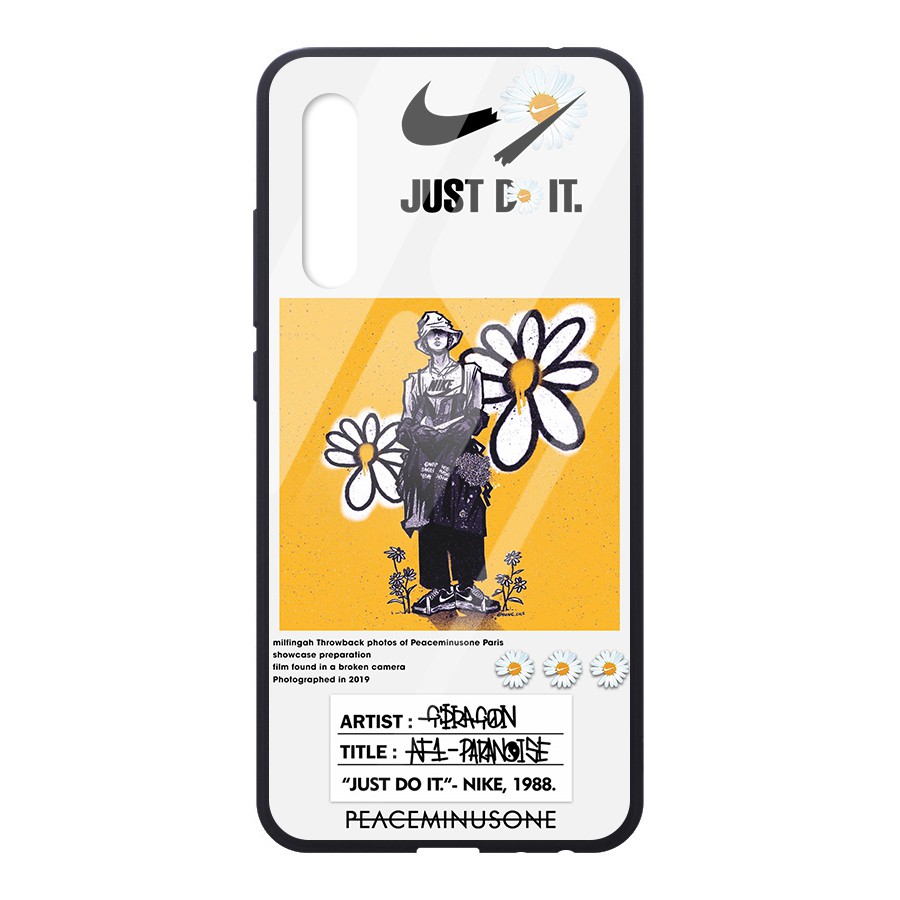 Ốp Lưng Vsmart Live / Joy 3 / Active 3 Mặt Kính Cường Lực In Hình phần A