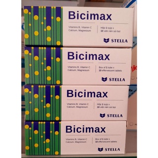 Viên sủi tăng lực Bicimax type 10 viên.