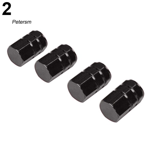 Set nắp đậy van bánh xe hơi bằng hợp kim nhôm thông dụng