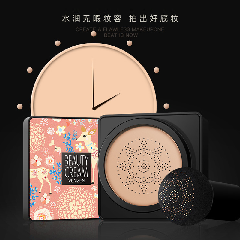 [Hàng mới về] Phấn nước BB che khuyết điểm tông màu tự nhiên kèm mút tán | BigBuy360 - bigbuy360.vn