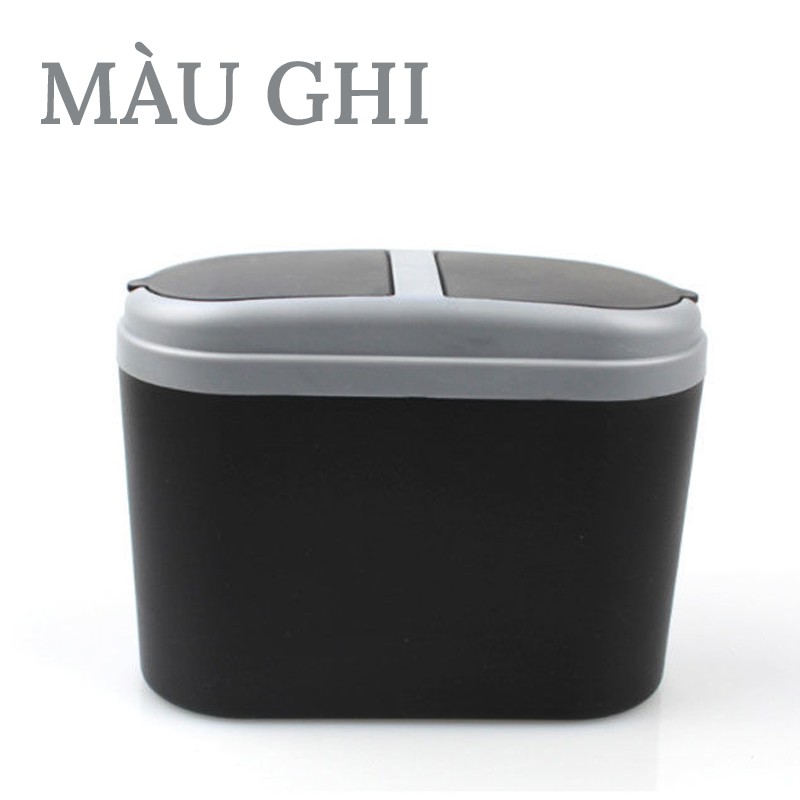 Thùng Rác Mini Trên Ô Tô Tiện Dụng - Gắn Được Nhiều Vị Trí Trên Xe VERSION 3