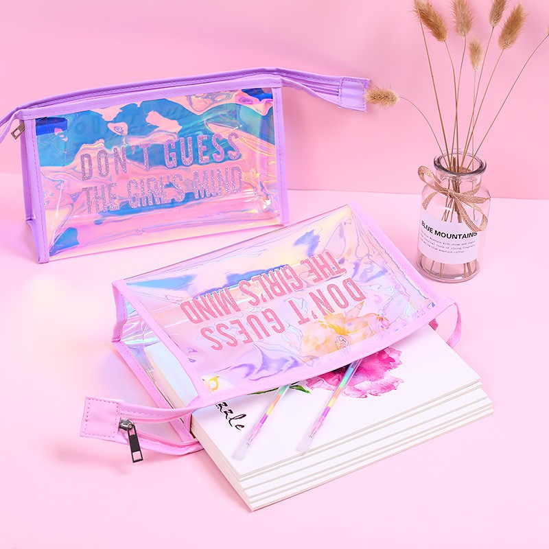 [Mã FAMAYWA2 giảm 10K đơn 50K] Túi cầm tay ánh kim - DON'T GUESS THE GIRL'S MIND | BigBuy360 - bigbuy360.vn