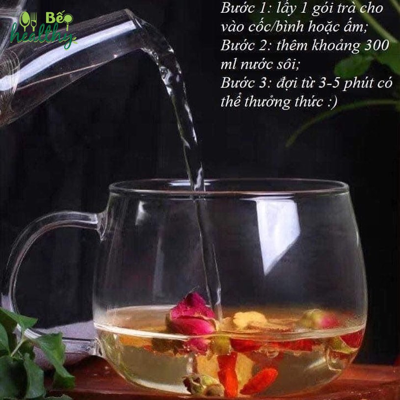 [Mã 267FMCGSALE giảm 8% đơn 500K] Trà Hoa Quả Thảo Mộc Sấy Detox - Bếp Healthy Hà Nội | BigBuy360 - bigbuy360.vn