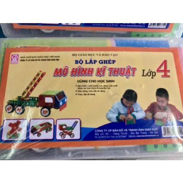 Bộ mô hình kĩ thuật lớp 4- lớp 5