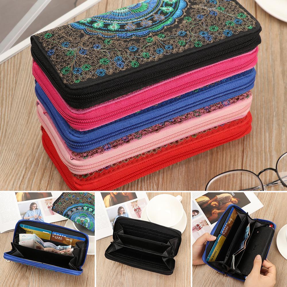 Ví Dài Oxford Đựng Thẻ / Điện Thoại Thời Trang Giá Đỡ