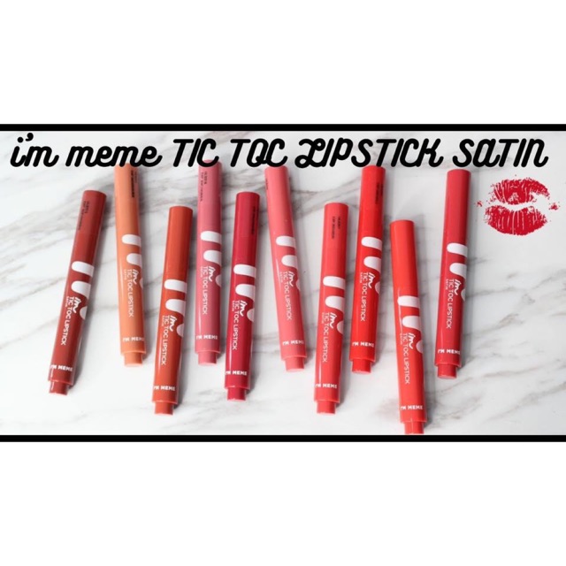 Son thỏi trái tim I’m Meme I’m Tic Toc Lipstick