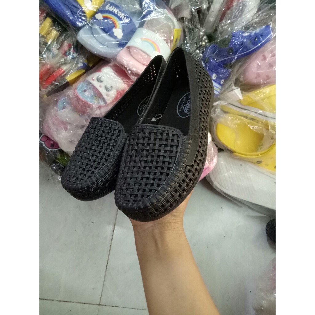 Giày Búp Bê Nhựa Nữ Đúc Liền Đi Mưa | BigBuy360 - bigbuy360.vn