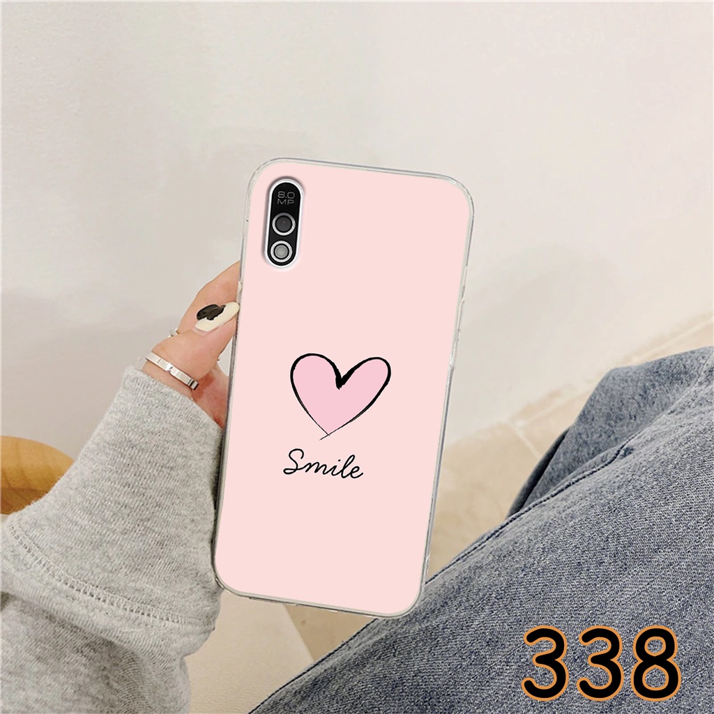 Ốp Lưng Vsmart Bee 3 - Vsmart Bee in hình LoveSmile - Chất liệu Silicon cao cấp chống sốc bảo vệ máy