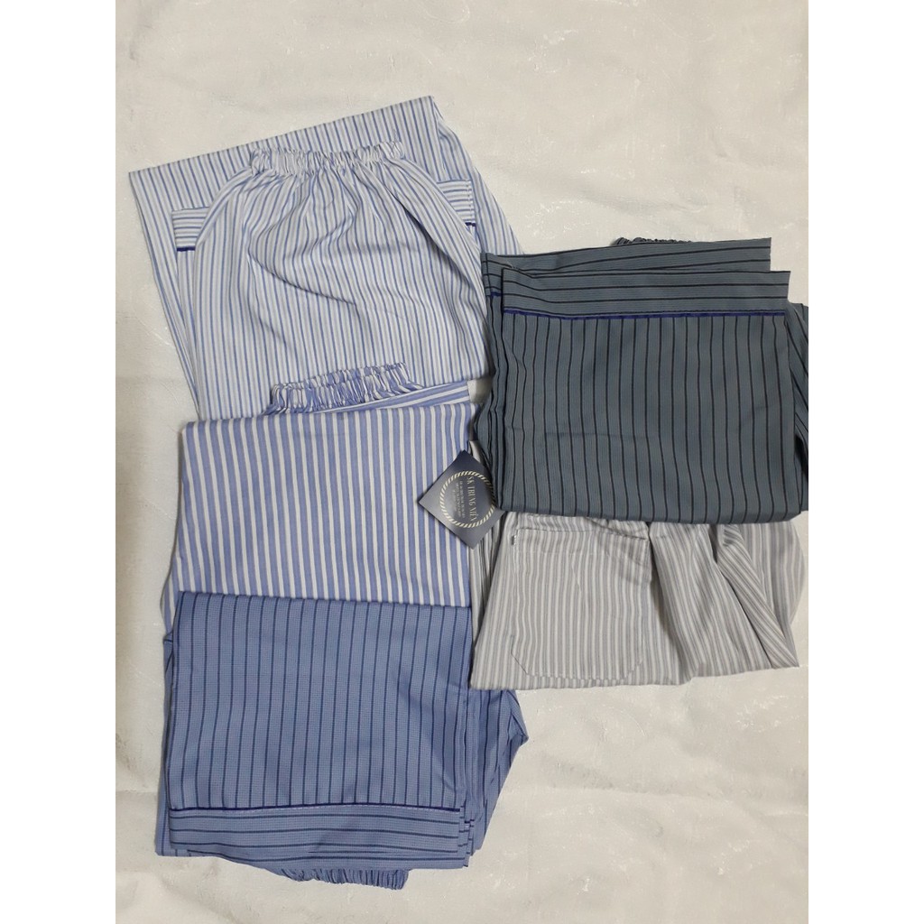 QUẦN KATE KẺ NAM TRUNG NIÊN - MÃ CD181204