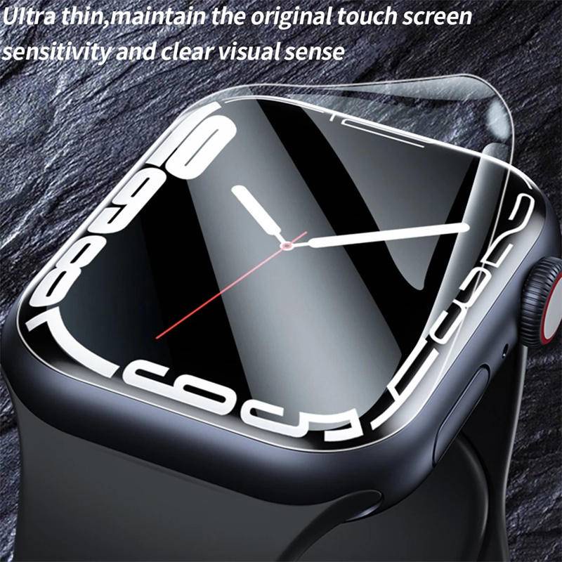 Miếng Dán Bảo Vệ Mặt Đồng Hồ Apple Watch Series 8 3 4 5 6 7 SE 38mm 40mm 41mm 42mm 44mm 45mm Kính