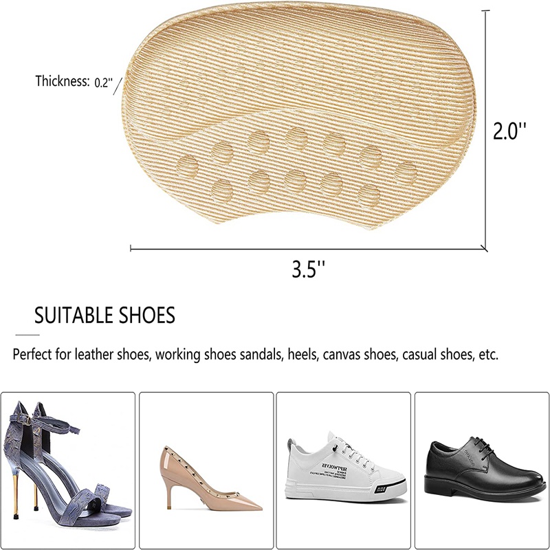 Set 2 Miếng Dán Bảo Vệ Gót Chân Khi Mang Giày Cao Gót Dành Cho Nữ