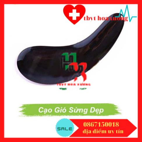 [Hàng Cao Cấp Diện Chẩn Bùi Quốc Châu]  Cạo Gió Sừng Dẹp - Dụng Cụ Diện Chẩn