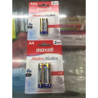 pin maxell AA va  AAA