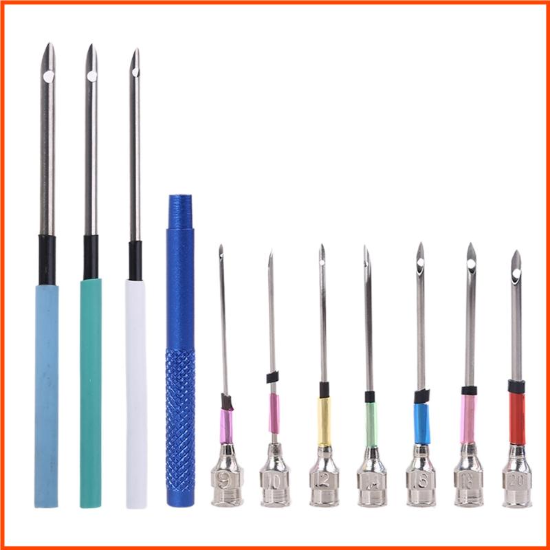 Set 10 Kim Đan Len Kèm Túi Đựng Tiện Lợi