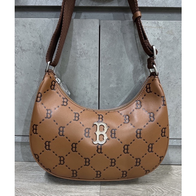 Túi kẹp nách MLB MONO đeo vai chính hãng 3ABQS022N-50CRS