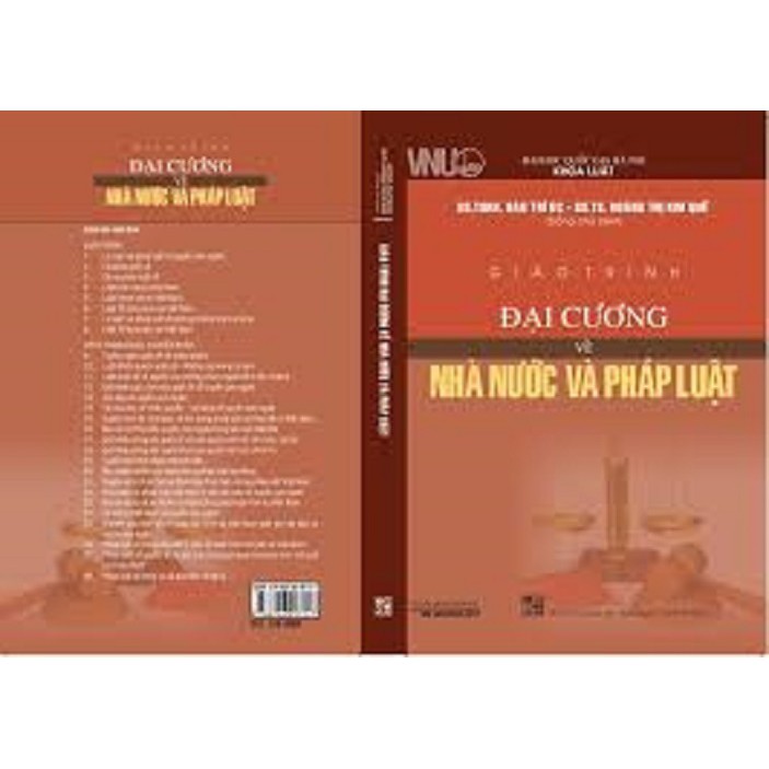 Sách - Giáo Trình Đại Cương Về Nhà Nước Và Pháp Luật