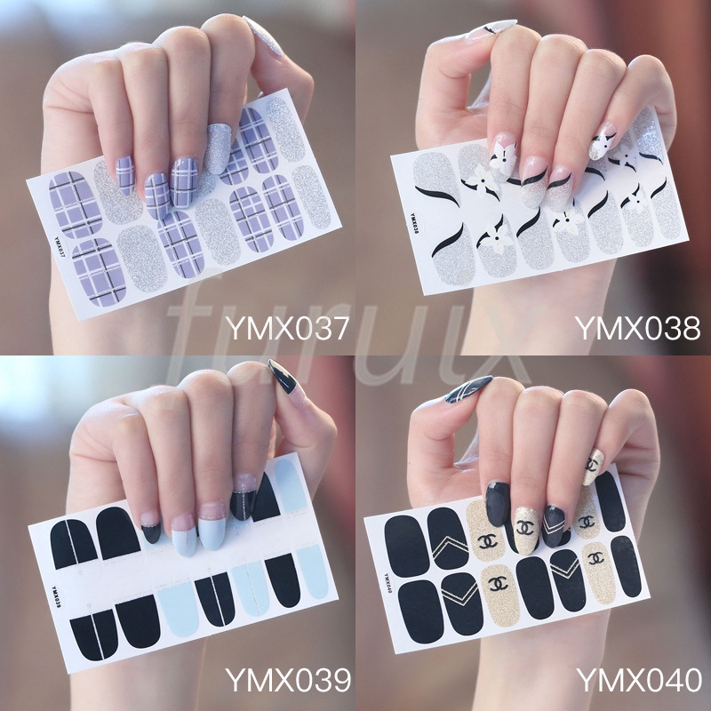 Sticker dán làm móng nghệ thuật đẹp mắt