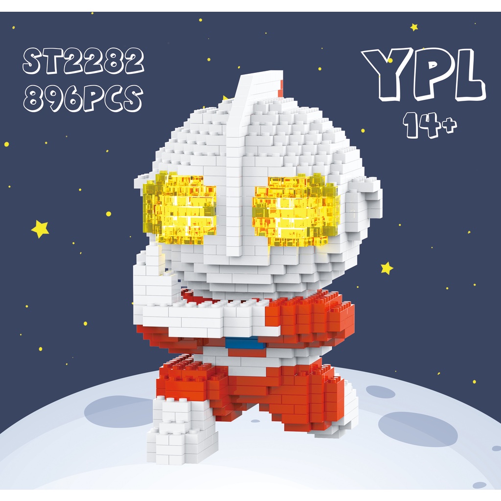 Bộ Đồ Chơi Lắp Ráp 896 Quả Trứng Kèm Phụ Kiện