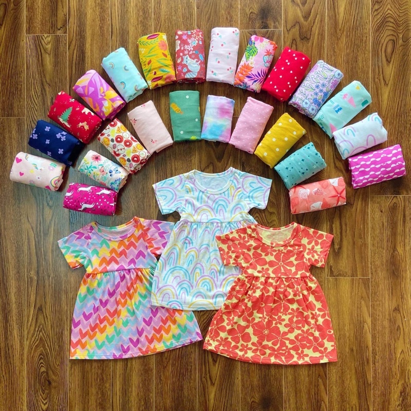 Váy Cho Bé-Váy Bé Gái Cotton