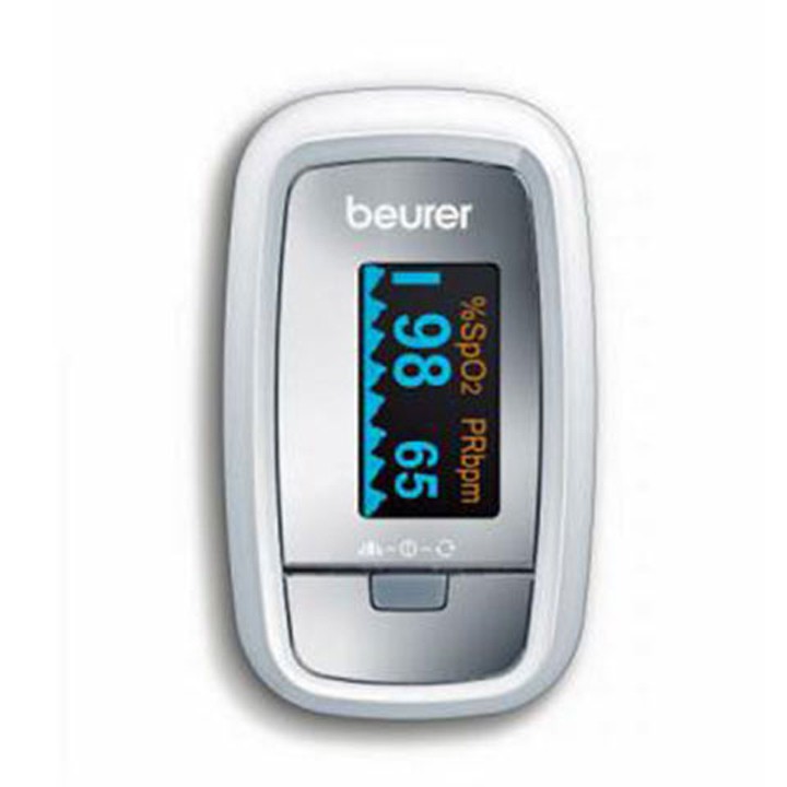 (GIÁ Hủy Diệt) Máy đo khí máu và nhịp tim cá nhân Beurer PO40