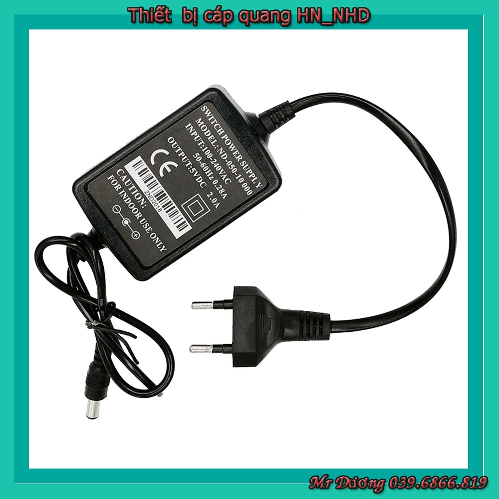 Nguồn 5v2a cho Converter Quang các loại nhỏ To