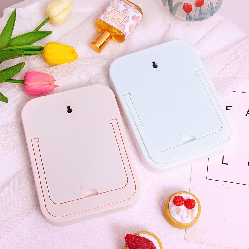 Gương để bàn đèn LED Gương cảm ứng để bàn trang điểm ， gương có 3 chế độ sáng