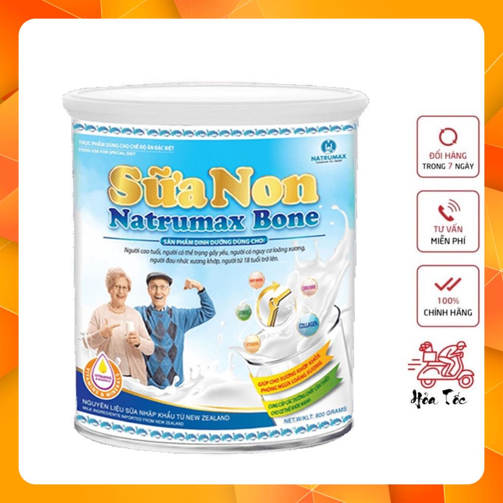 SỮA NON NATRUMAX BONE HỖ TRỢ ĐIỀU TRỊ BỆNH XƯƠNG KHỚP CHO NGƯỜI GIÀ NATRUMAX_MILK