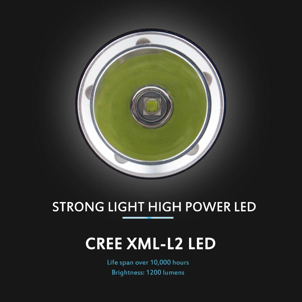 MAYSHOW Đèn Pin Lặn Chống Thấm Nước Kèm Dây Đeo Tay Tiện Dụng