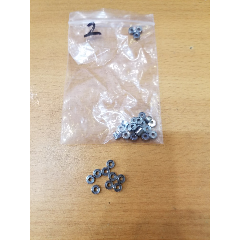 Xuongpin.vn Vòng bi tiêu chuẩn thép chịu lực loại 1mm 2mm 3mm,4mm,hàng mới 100%