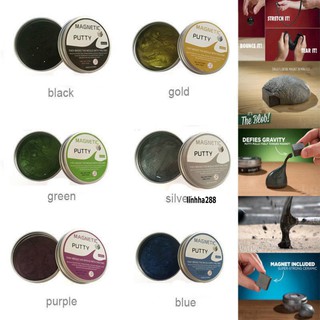 Đồ chơi đất sét từ tính - Đất sét biết suy nghĩ- Slime nam châm Thinking putty