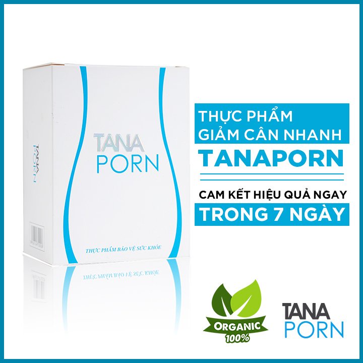 Giảm cân TANAPORN 15 - chiết xuất tự nhiên hỗ trợ giảm hấp thu và tăng cường chuyển hóa chất béo