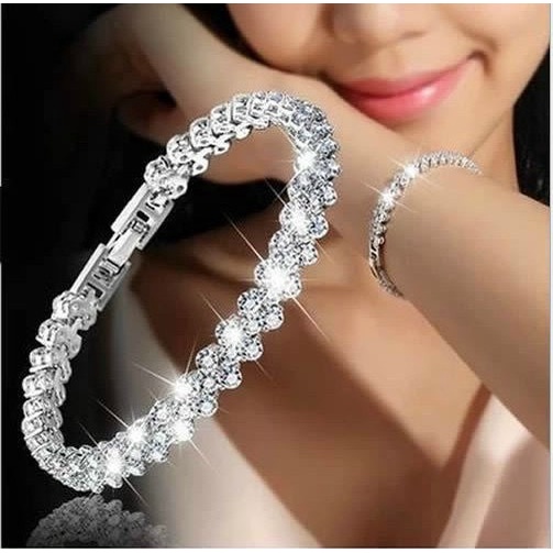 Vòng tay thời trang nữ lúa mạch liên kết VTF333