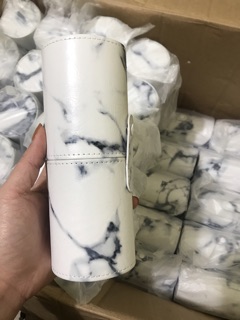 Bộ cọ vân đá 10 cây kèm hộp da