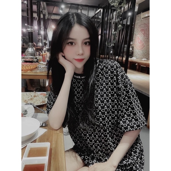 Áo phông ngắn tay chính hãng Mikenco MONOGRAM unisex